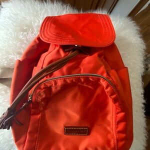 DOONEY & BOURKE vibrant orange backpack